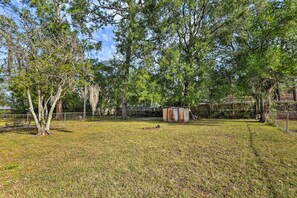 Fenced-In Backyard