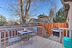 Patio | Outdoor Dining Area | Gas Grill