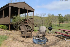 Fire Pit with Picnic Table