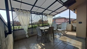 Ampia terrazza abitabile