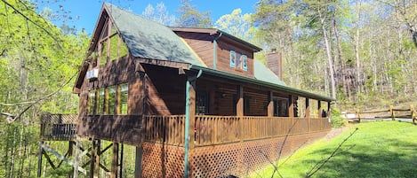 Exterior of cabin