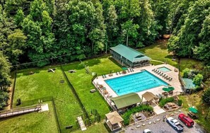 Coosawattee Resort outdoor pool, 1 of 3 pools on the property