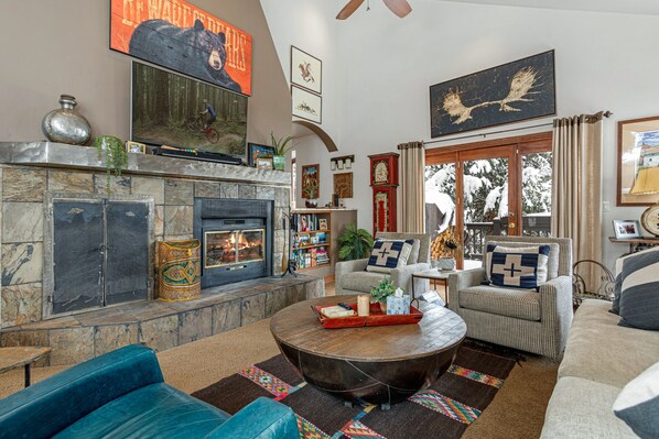 Open layout, Spacious feel