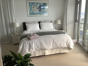 Master Bedroom with full deck and Harbour views from bed