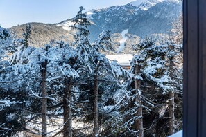 Blick von der Unterkunft