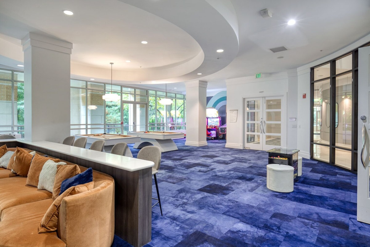 Serene North Bethesda 1BR w/ W/D, Pool & Gym, nr Metro, by Blueground