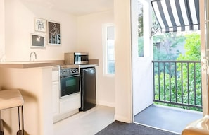 Kitchenette inside the room