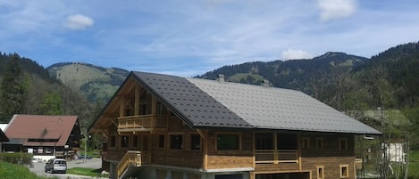 Chalet vue de l'extérieur