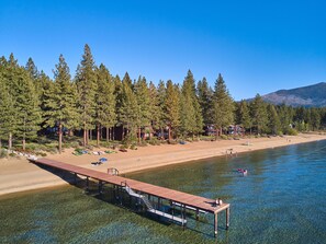 Private Beach + Dock