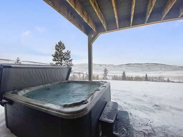 Bain à remous extérieur