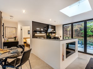 Open plan living space | The Pump House Lodge, Elslack