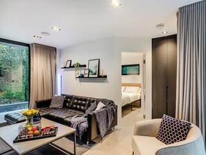Open plan living space | The Pump House Lodge, Elslack