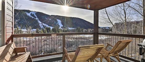 Keystone Vacation Rental | 2BR | 2BA | 860 Sq Ft | Stairs Required for Access