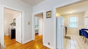 Kitchen view from hallway