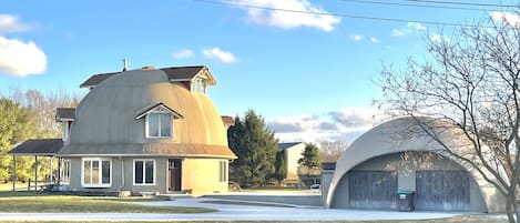 Monolithic Dome and garage