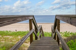 Private stairway leading to the beach/ocean.