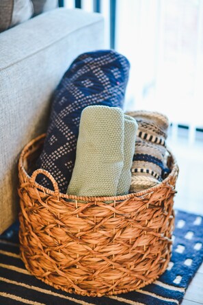 Extra quilts and blankets