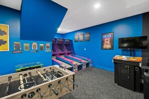 3 Skee Balls, Foosball, Arcade Galore!