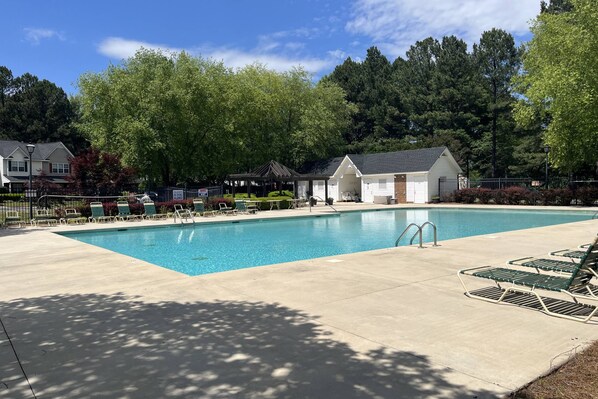 Pool opens on Memorial Day weekend!