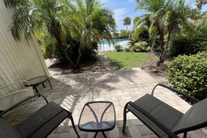 Back patio area!