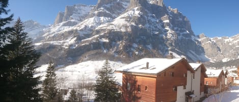 View of the Daubenhorn from the balcony