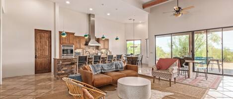 Welcome to The Sonoran by Boutiq! This magnificent desert home is perfect for large family or group getaways. Gather in the open living and kitchen areas or head outside to enjoy the crisp desert air. 
| The Sonoran by Boutiq Luxury Vacation Rentals | Scottsdale, Arizona