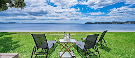 Waterfront View - Beach Access