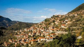 Magnificent view of the village