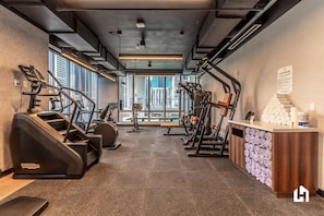 Cardio and weigh equipment