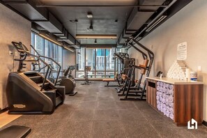 Cardio and weigh equipment