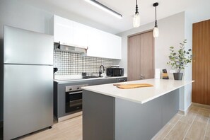 Open space kitchen