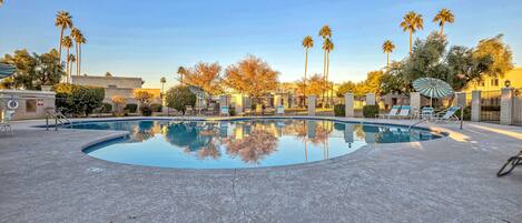 Heated pool- Chateau de Vie residents only.  Key supplied during your stay.