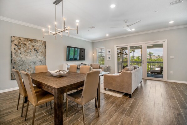Lost Key Afterdune Delight Dining Room and Living Room