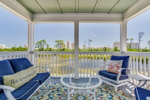 Lost Key Agua Azulm Balcony Overlooking Palm Trees