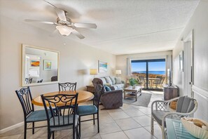 Ocean Breeze West 103 Dining Room and Living Room