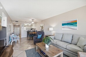 Ocean Breeze West 103 Living Room and Dining Room