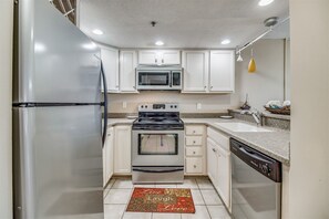 Ocean Breeze West 303 Kitchen