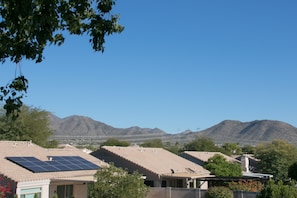 View from our Balcony of McDowell Mountains.