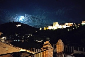 Vue depuis l’hébergement
