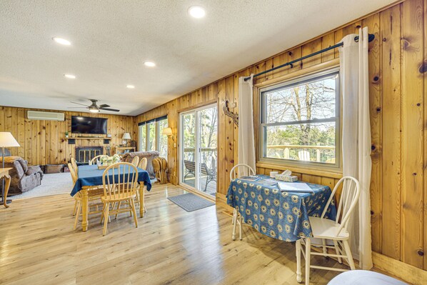 Chetek Vacation Rental | 4BR | 2BA | 2,140 Sq Ft | Steps Required to Access