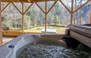Bain à remous extérieur