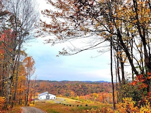 Gathering Barn - Fall View