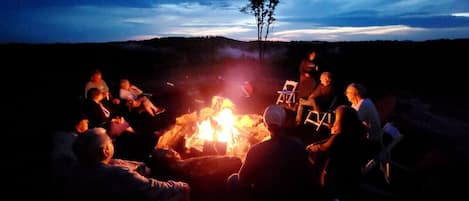 Overnatningsstedets område