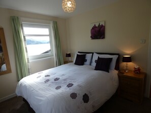 5ft Bed in second Bedroom with duel windows for a spectacular view. 