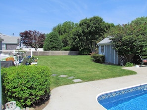 Back yard