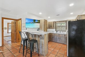 Kitchen in the guest house