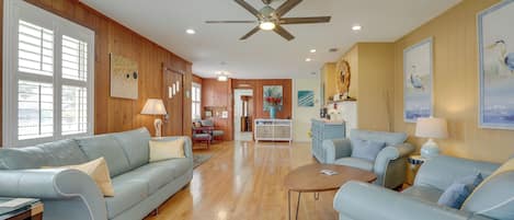 St. Augustine Vacation Rental | 3BR | 2.5BA | 1,800 Sq Ft | Stairs Required