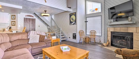 Brian Head Vacation Rental | 1BR | 2BA | 900 Sq Ft | Access Only By Stairs