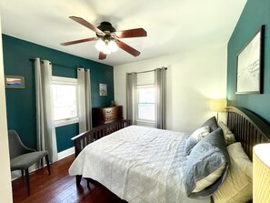 Front bedroom with queen bed