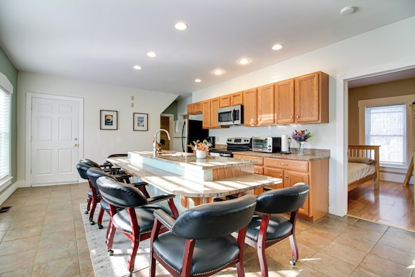Ludlow Vacation Rental | 3BR | 2BA | Stairs Required | 1,200 Sq Ft